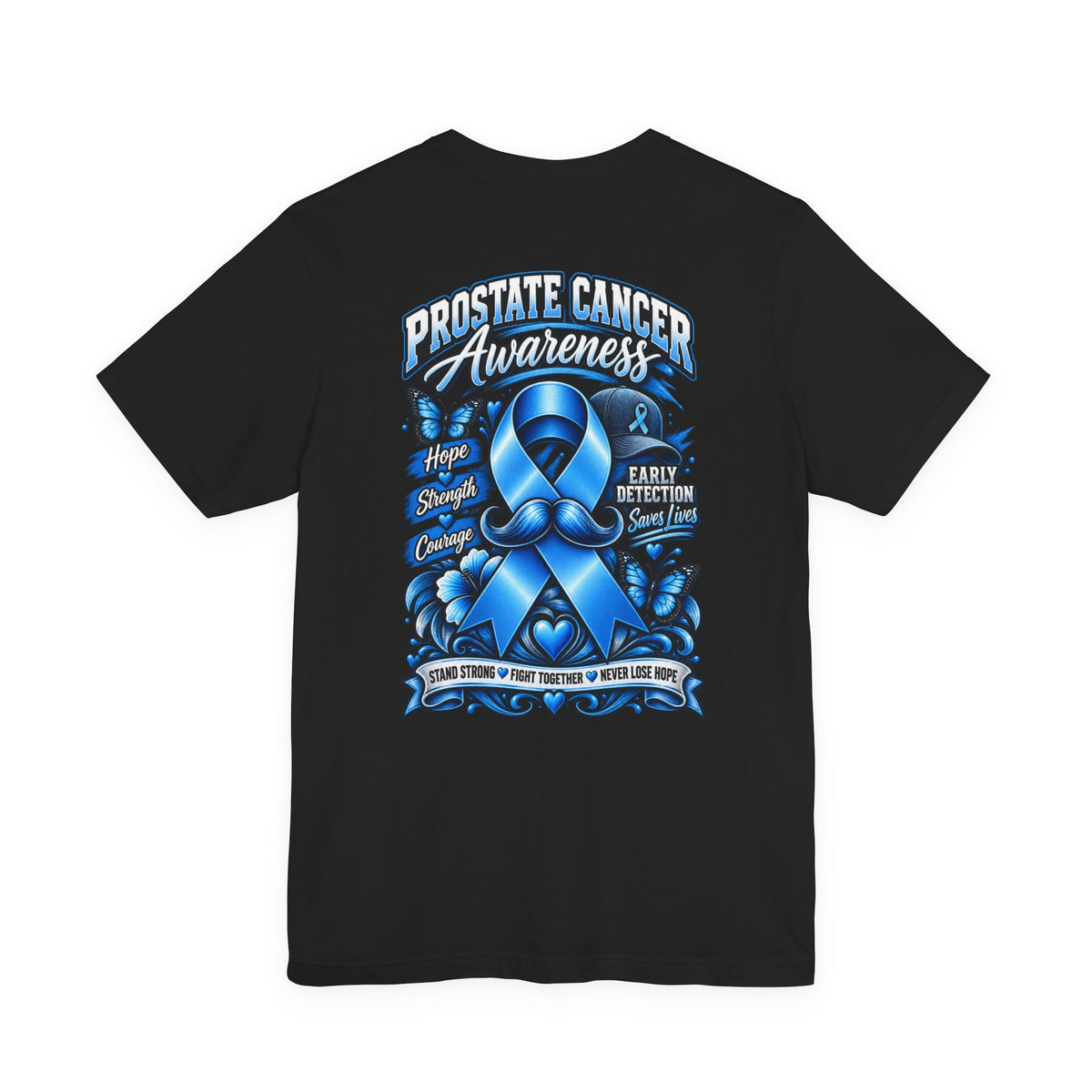 Prostate Cancer Awareness Tee - Threads of Hope