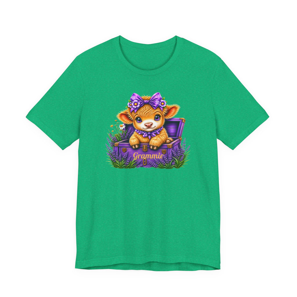 Personalized Highland Cow Shirt | Custom Grandma Name Tee