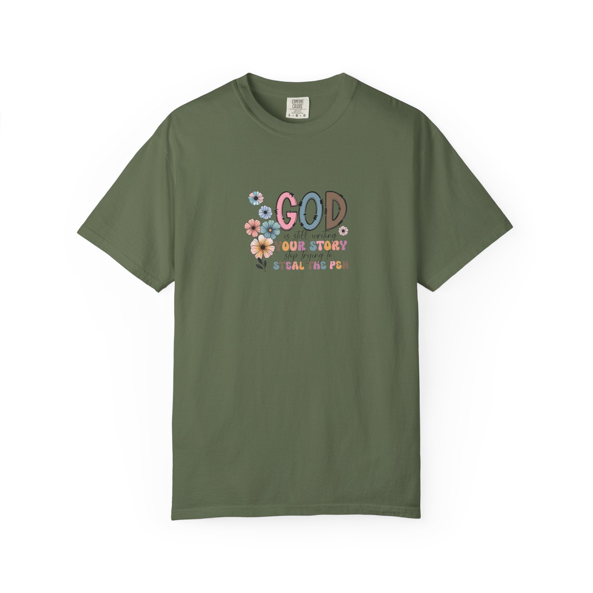 God Grew Your Story Floral T-Shirt