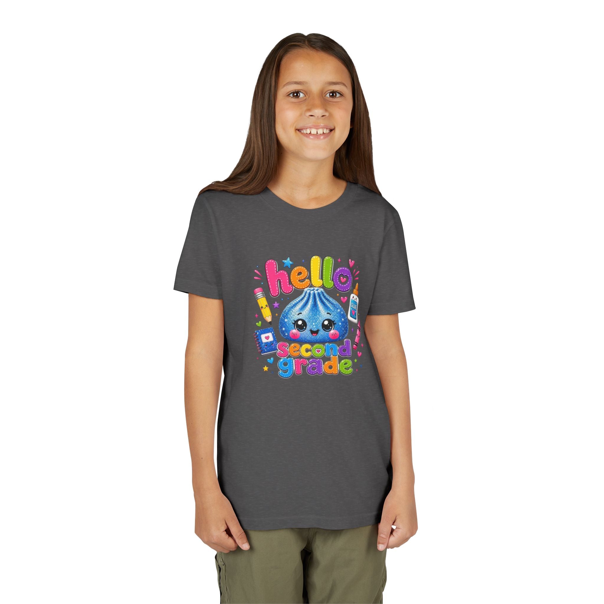 "Hello Second Grade" Youth Tee