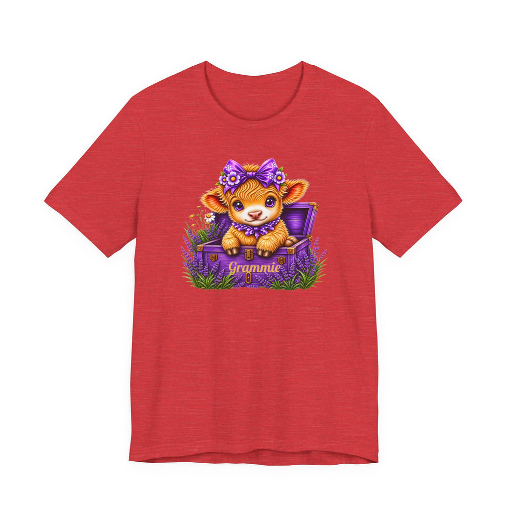 Personalized Highland Cow Shirt | Custom Grandma Name Tee