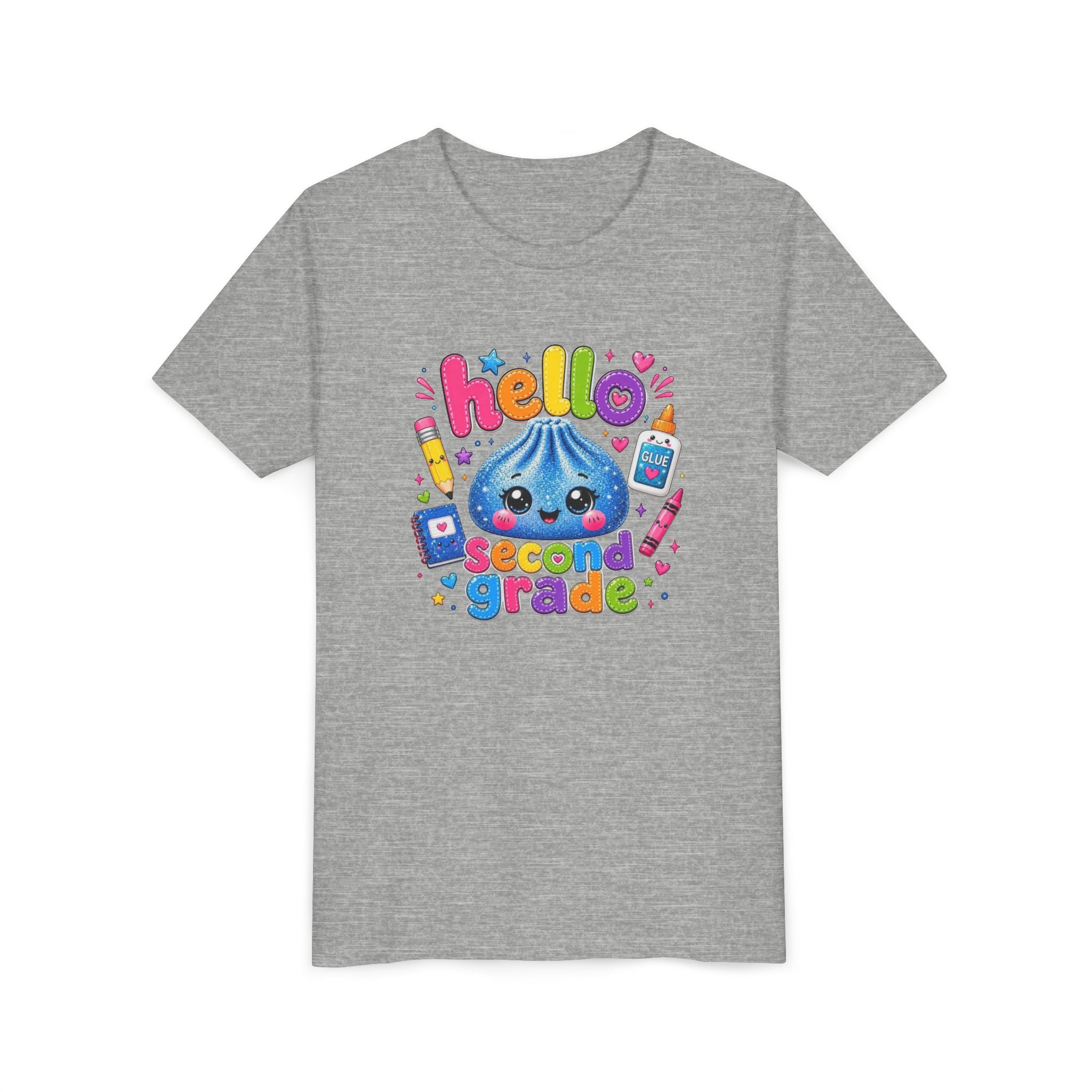 "Hello Second Grade" Youth Tee