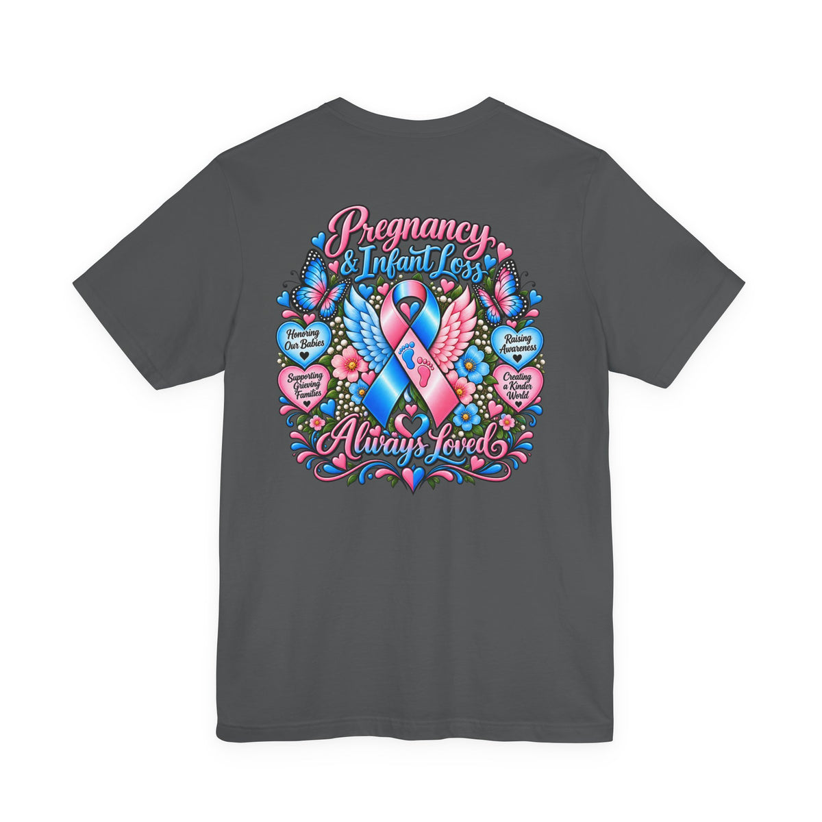 Pregnancy & Infant Loss Awareness Tee - Threads of Hope