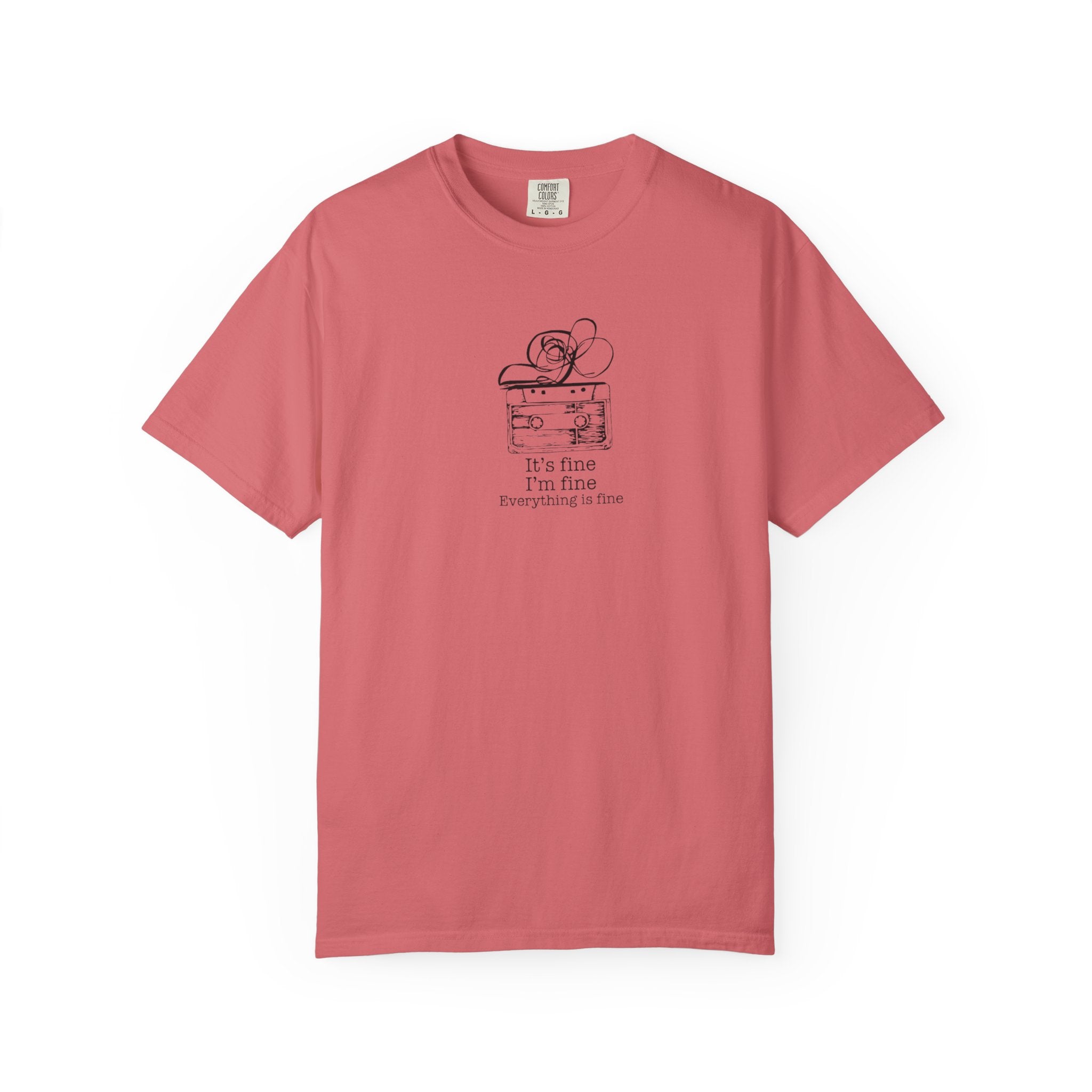 I’m Fine Cassette Tape T-Shirt