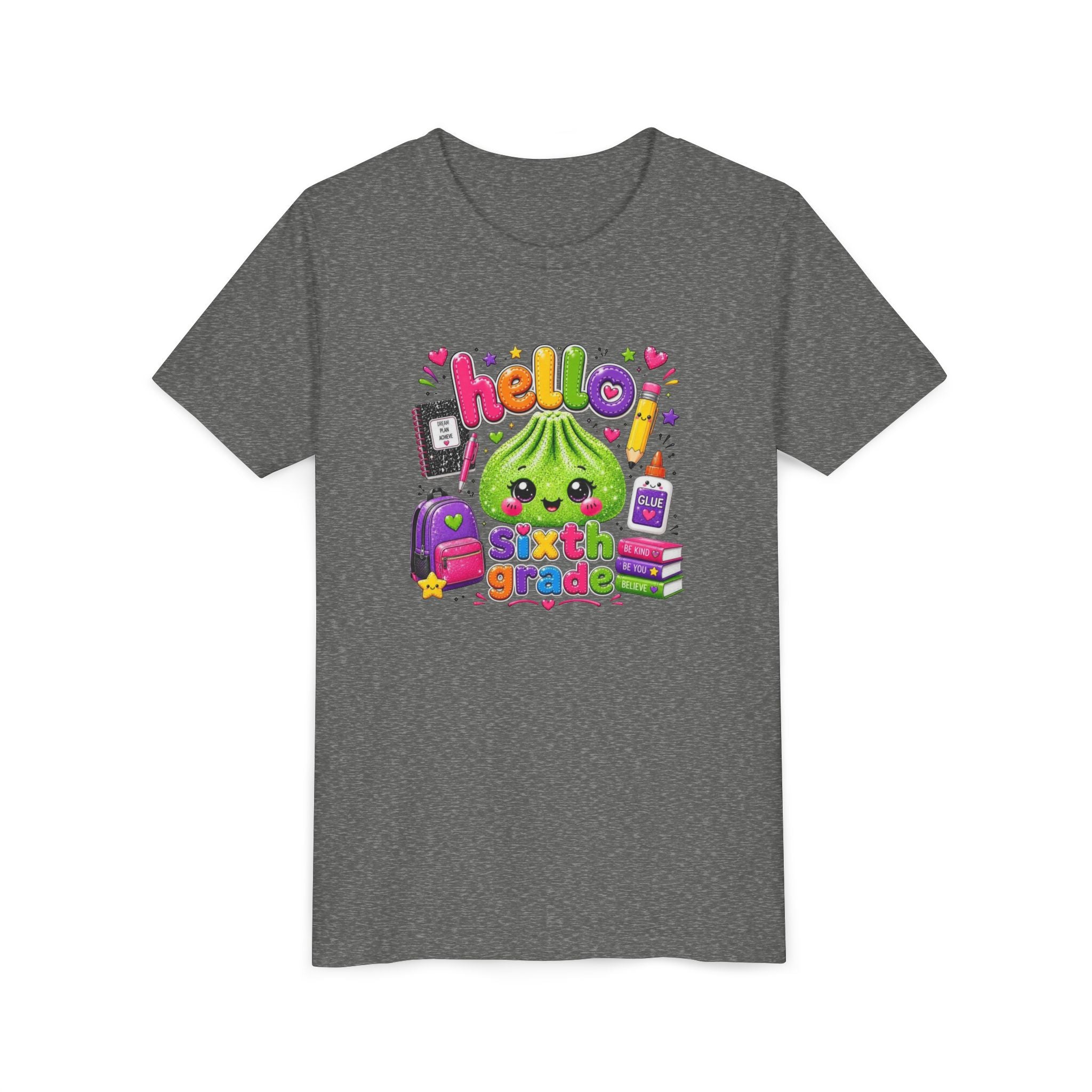 "Hello Sixth Grade" Youth Tee