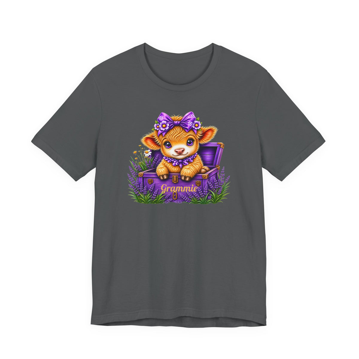 Personalized Highland Cow Shirt | Custom Grandma Name Tee