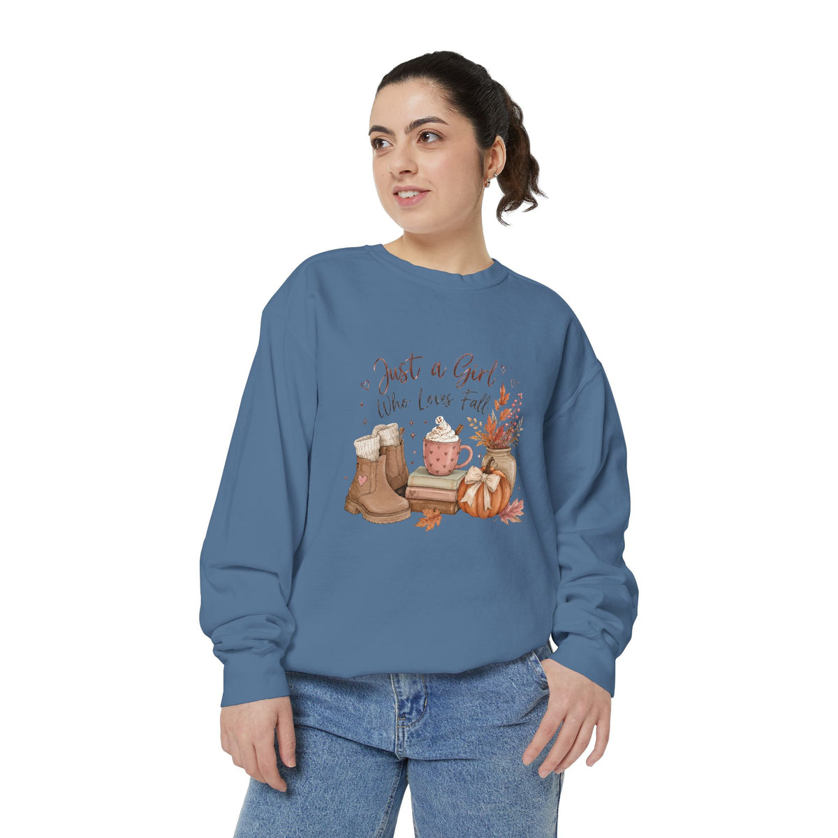 Just a Girl Who Loves Fall Sweater