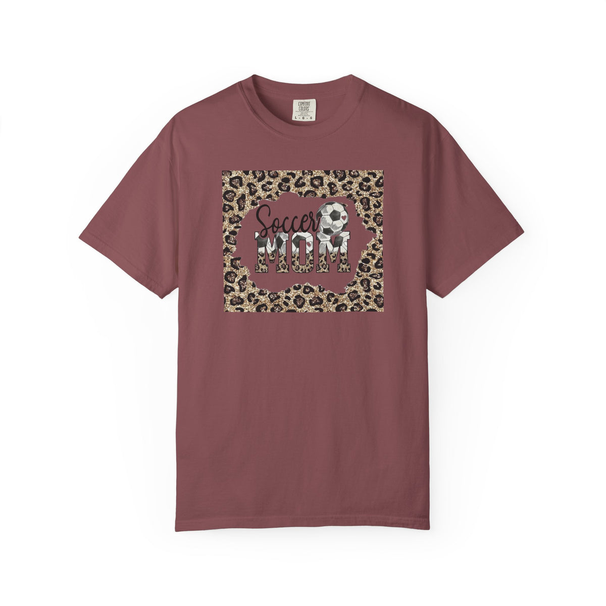 Soccer Mom Leopard Print T-Shirt