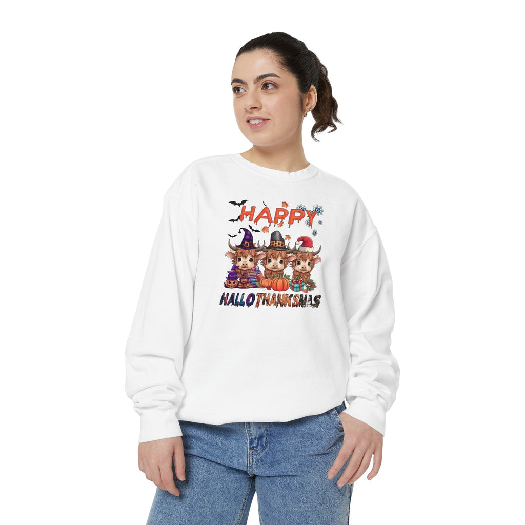 Happy Hallothanksmas Pullover
