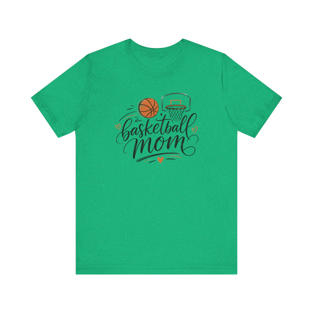 Cute Script Basketball Hoop Design