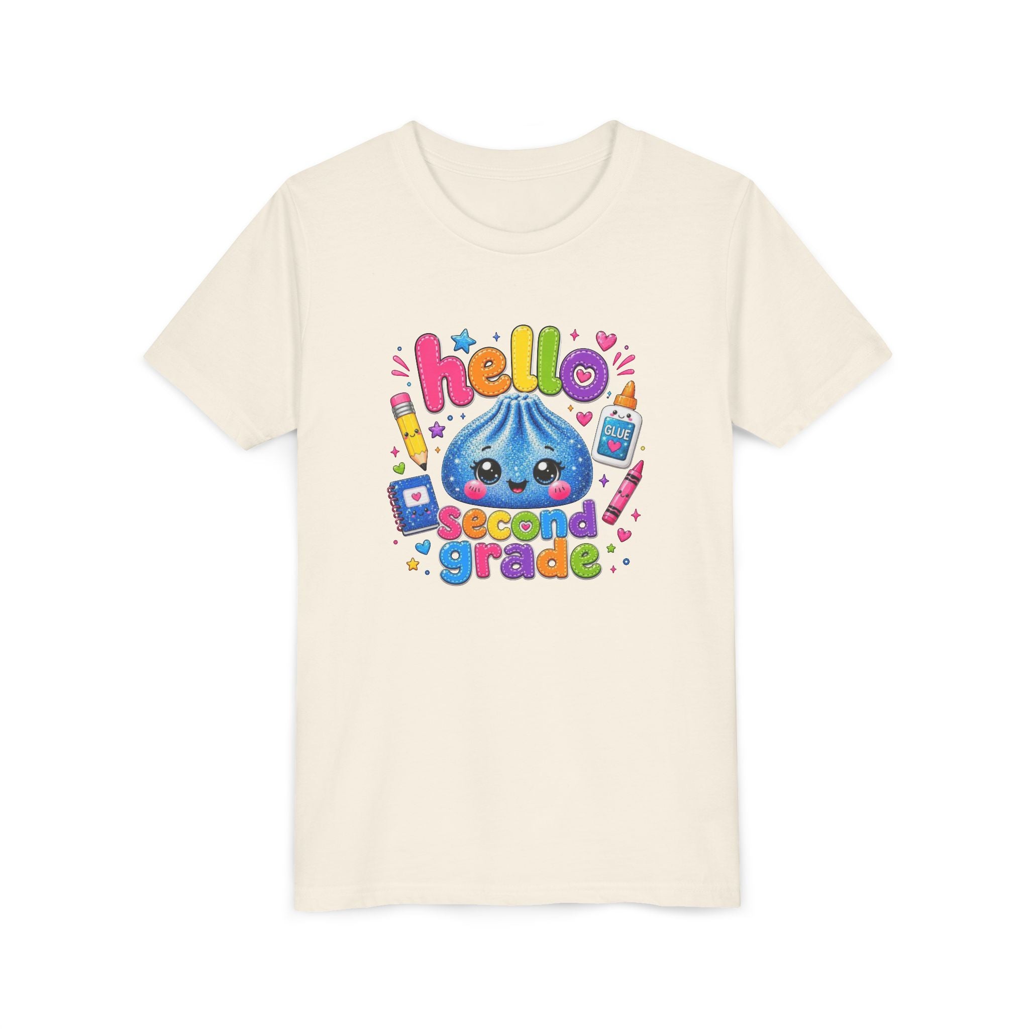 "Hello Second Grade" Youth Tee