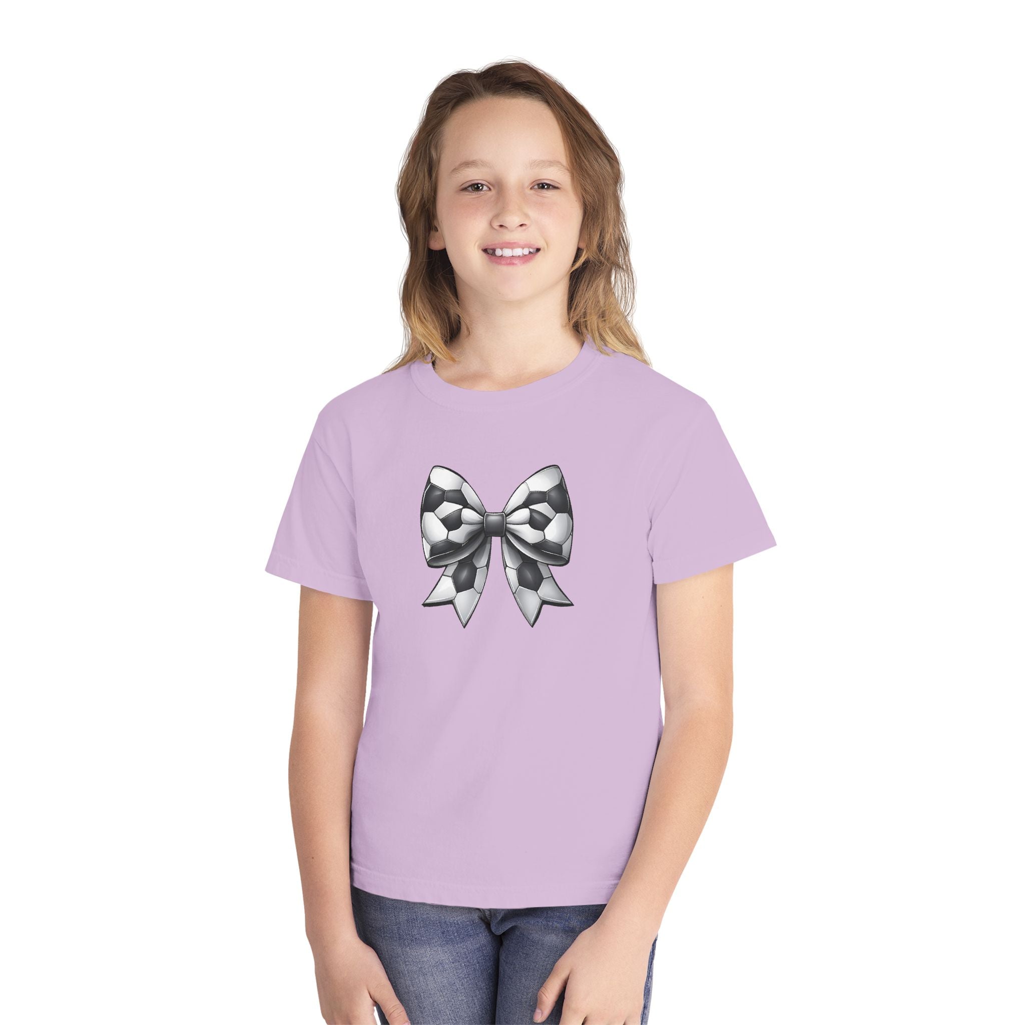 Checkerboard Bow Graphic Shirt for Kids