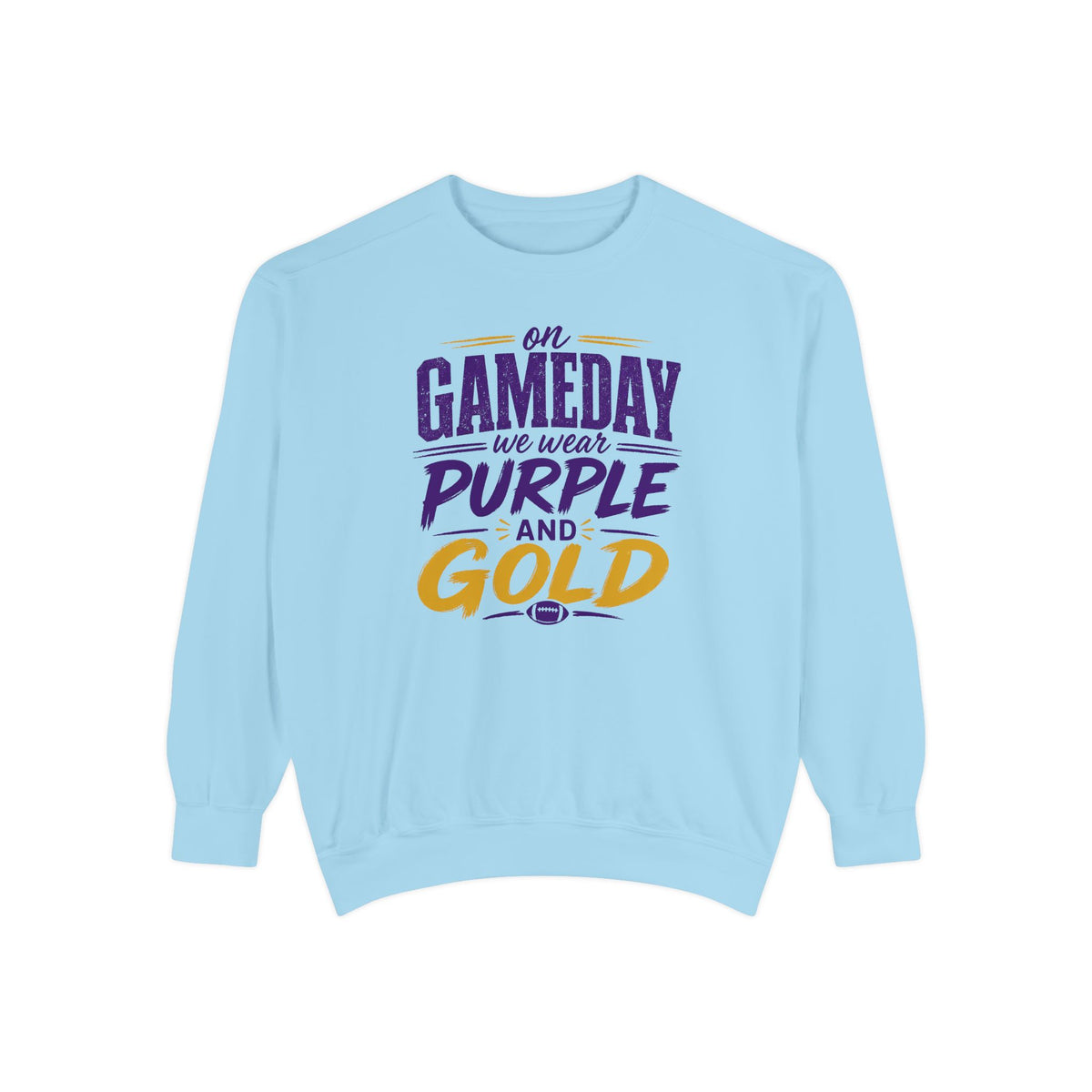Gameday Purple and Gold Sweatshirt