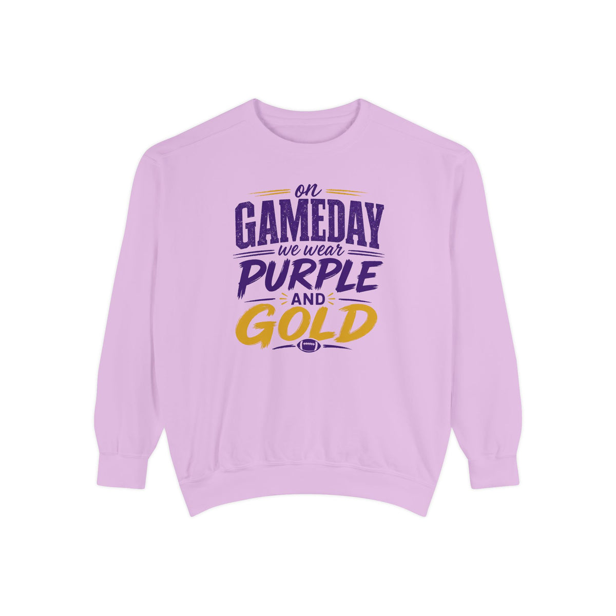 Gameday Purple and Gold Sweatshirt