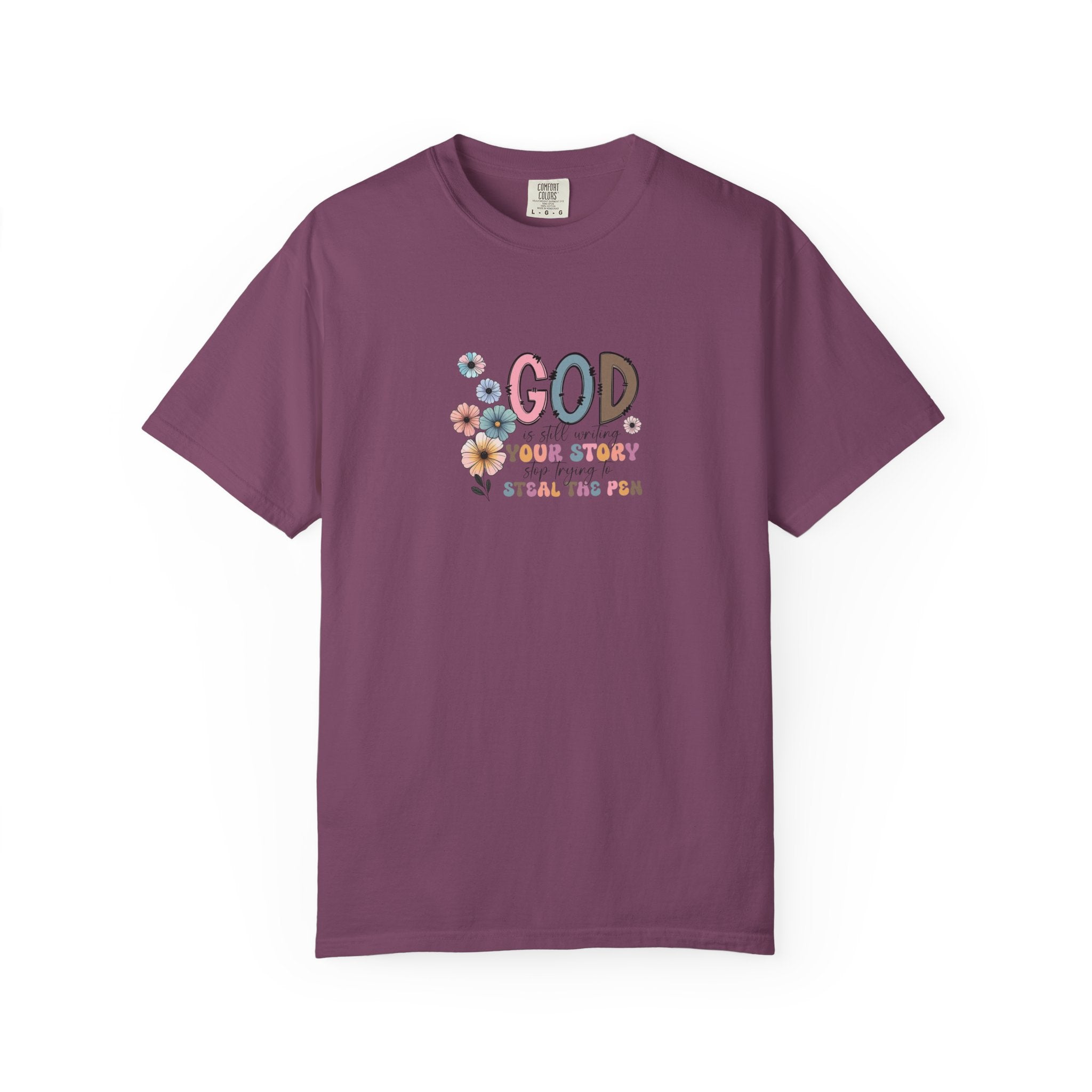 God Grew Your Story Floral T-Shirt