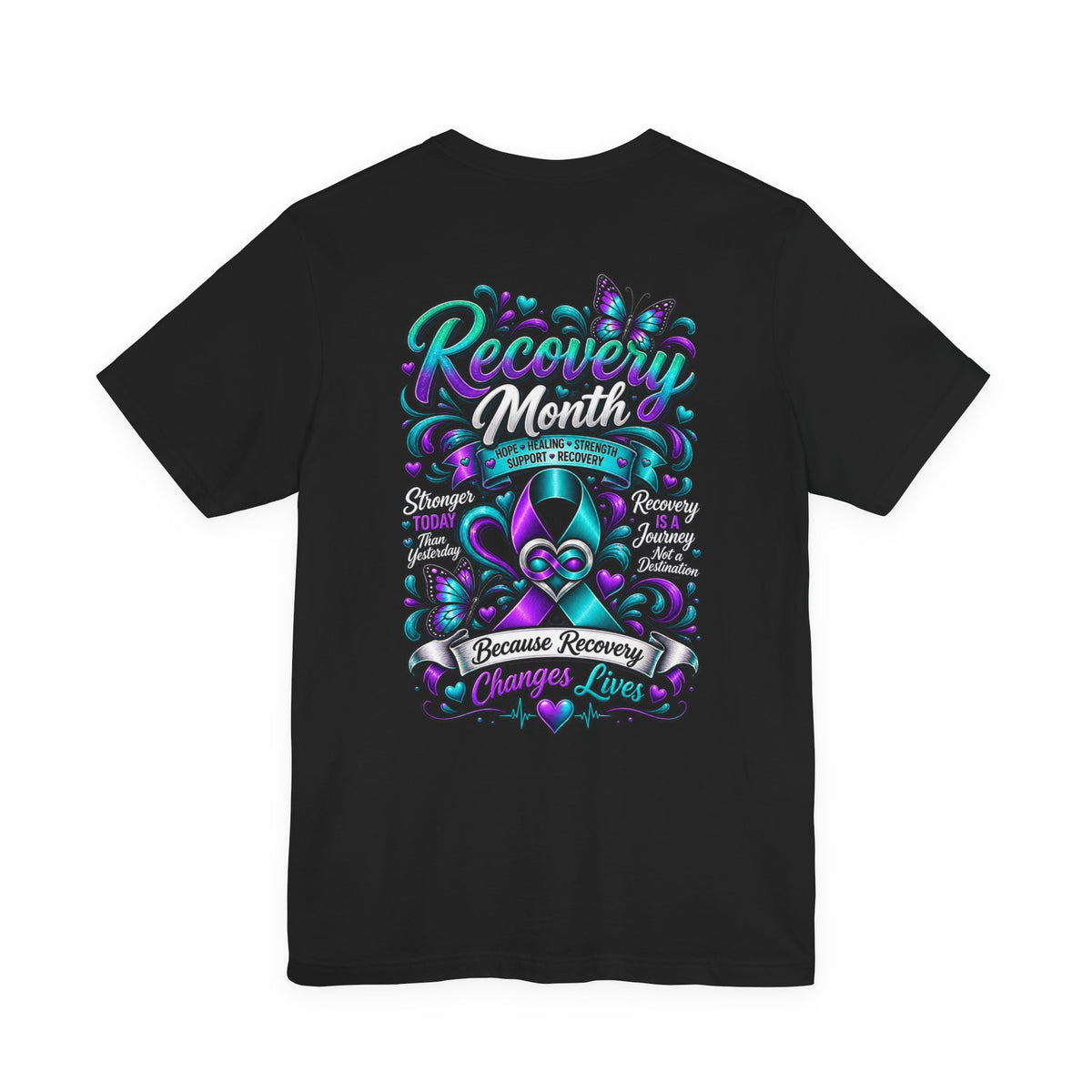 Recovery Month Awareness Tee - Threads of Hope