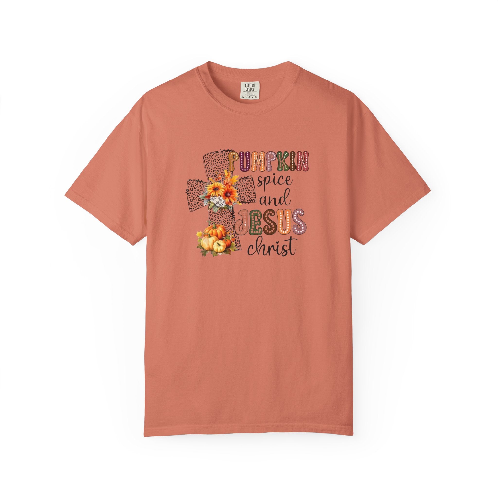 Pumpkin Spice and Jesus Tee