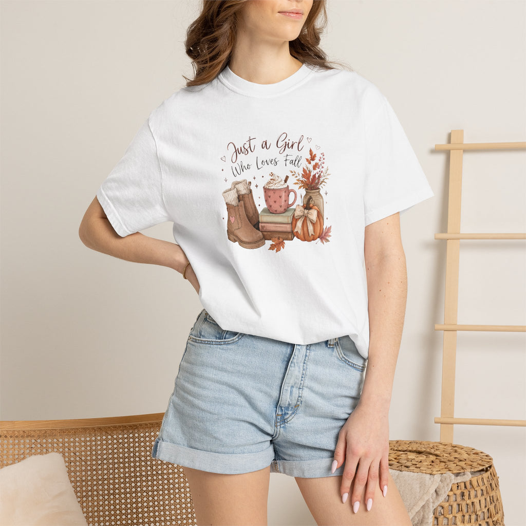 Just a Girl Who Loves Fall Tee