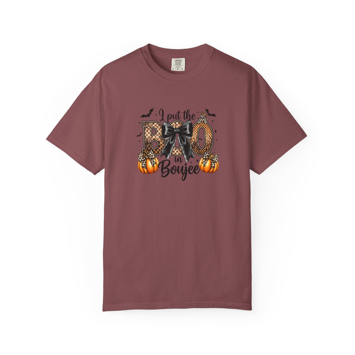 Halloween Boo in Boujee T-Shirt — Cute Spooky Pumpkin Graphic Tee