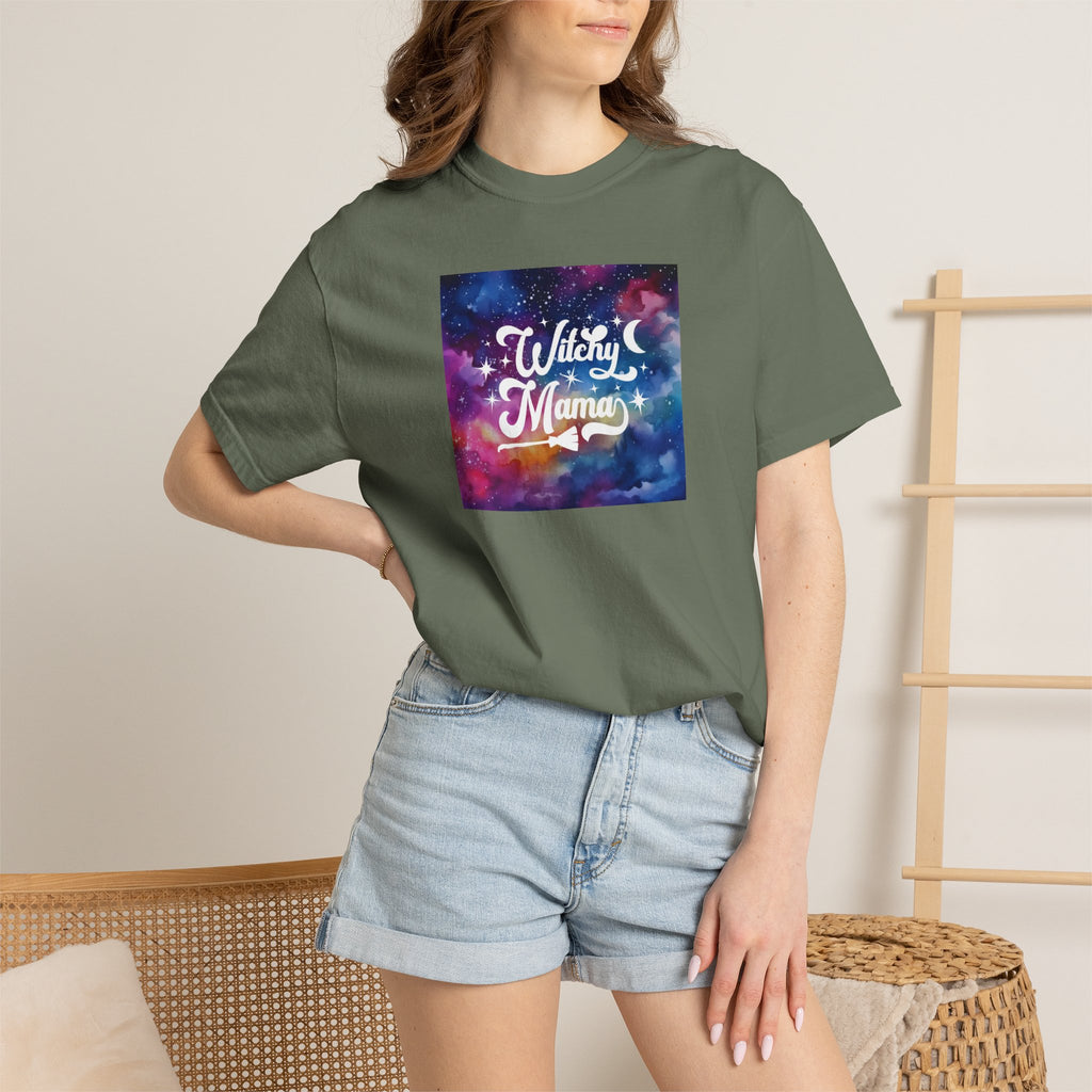 Witchy Mama Galaxy T-Shirt