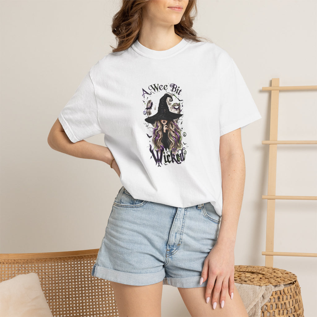 "A Wee Bit Wicked" Halloween T-Shirt
