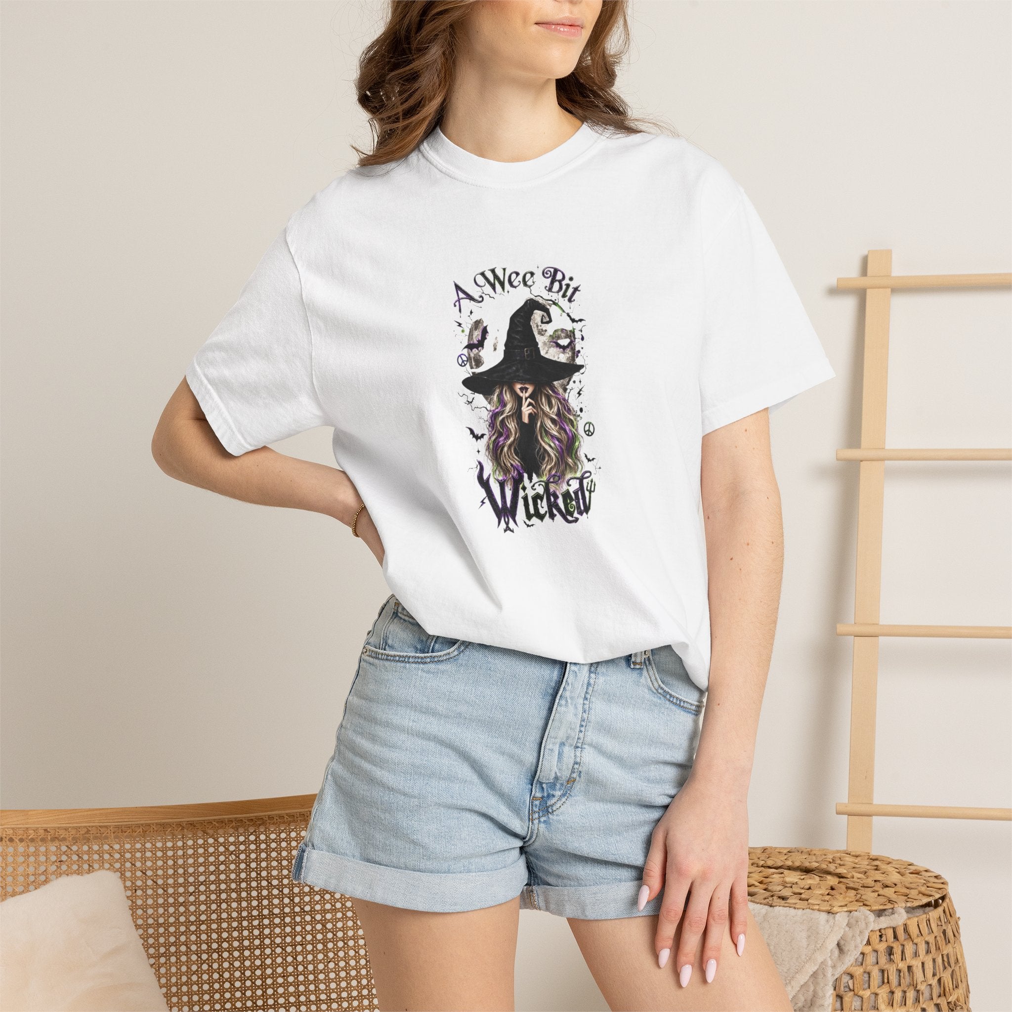 "A Wee Bit Wicked" Halloween T-Shirt