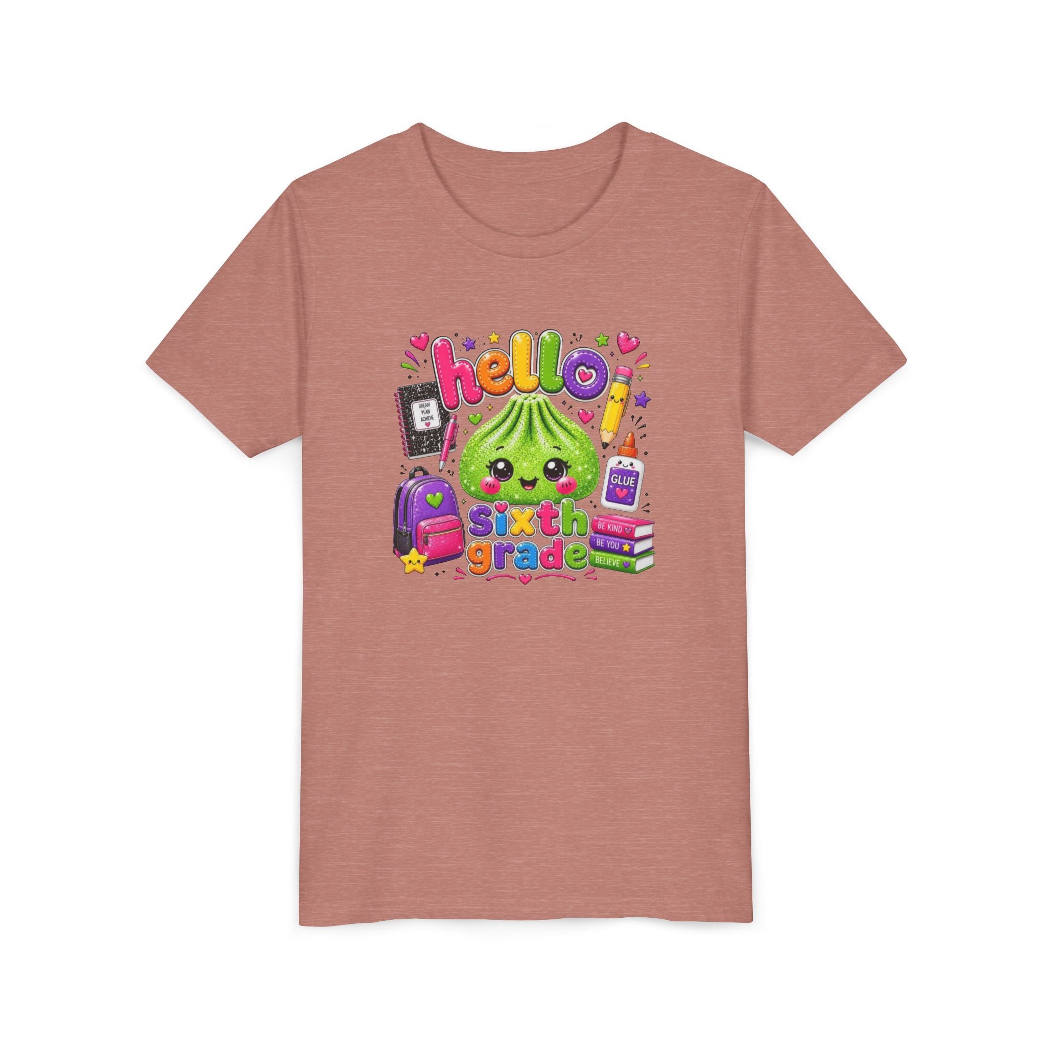 "Hello Sixth Grade" Youth Tee