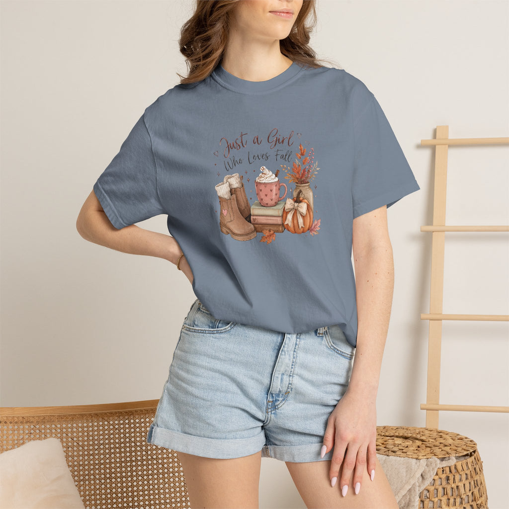 Just a Girl Who Loves Fall Tee