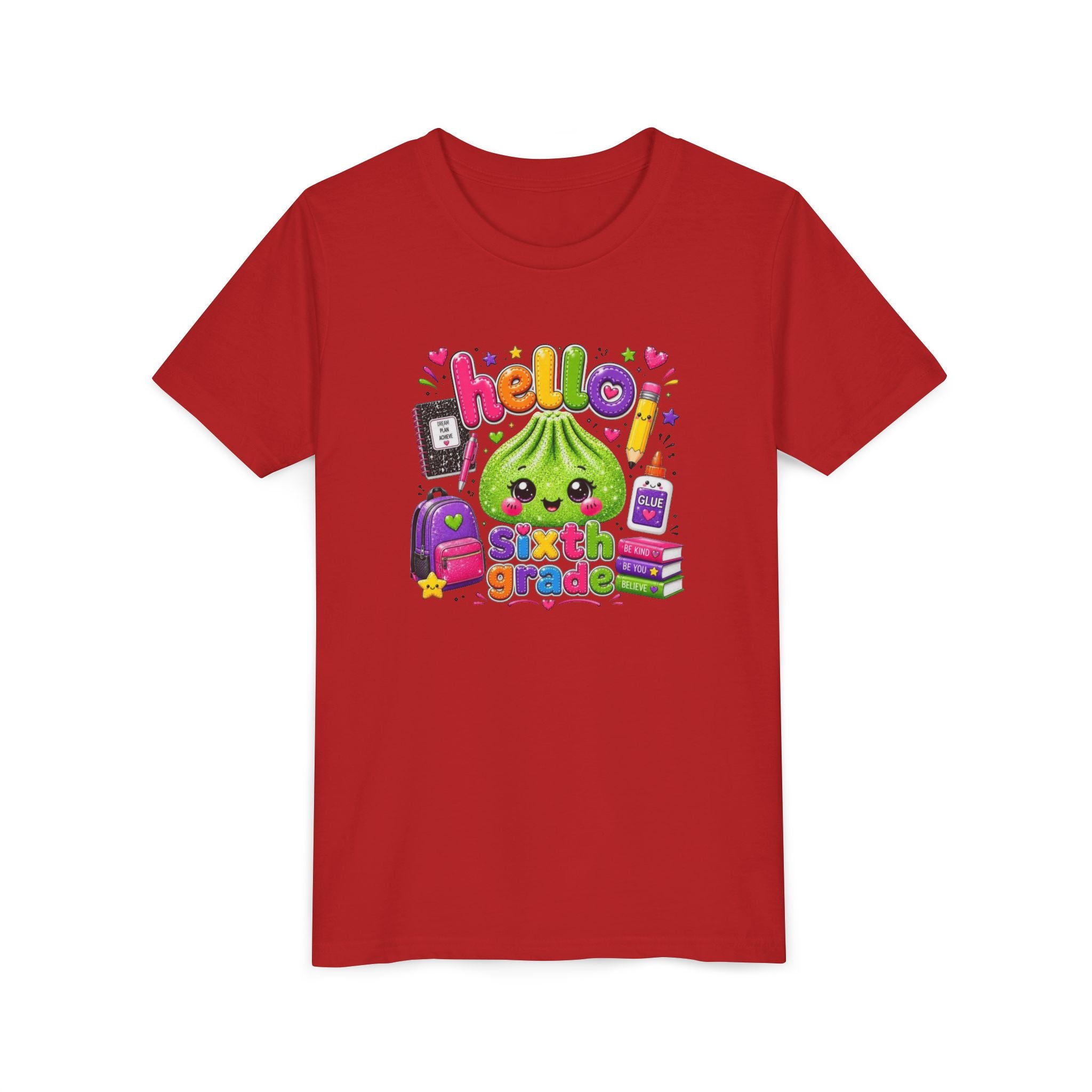 "Hello Sixth Grade" Youth Tee