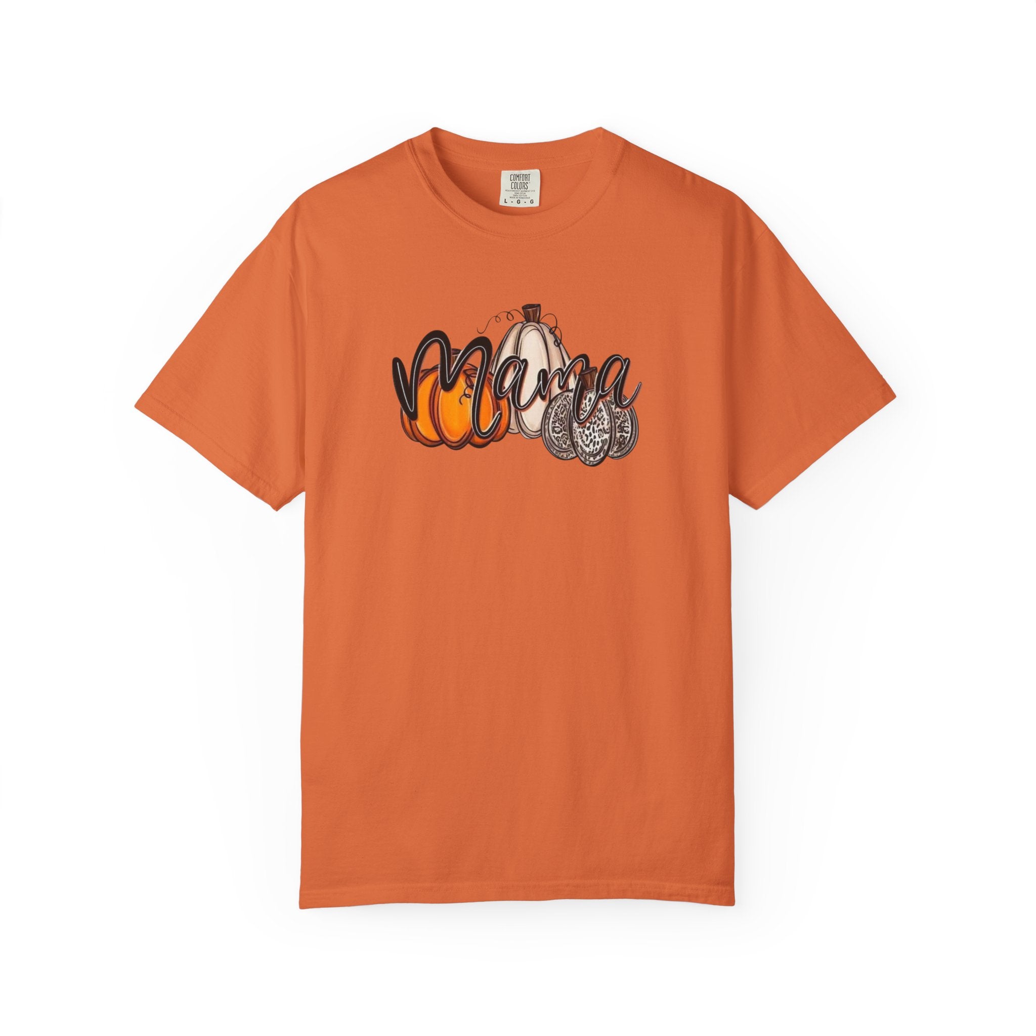 Mama Pumpkin Graphic T-Shirt — Fall Pumpkin Patch Tee