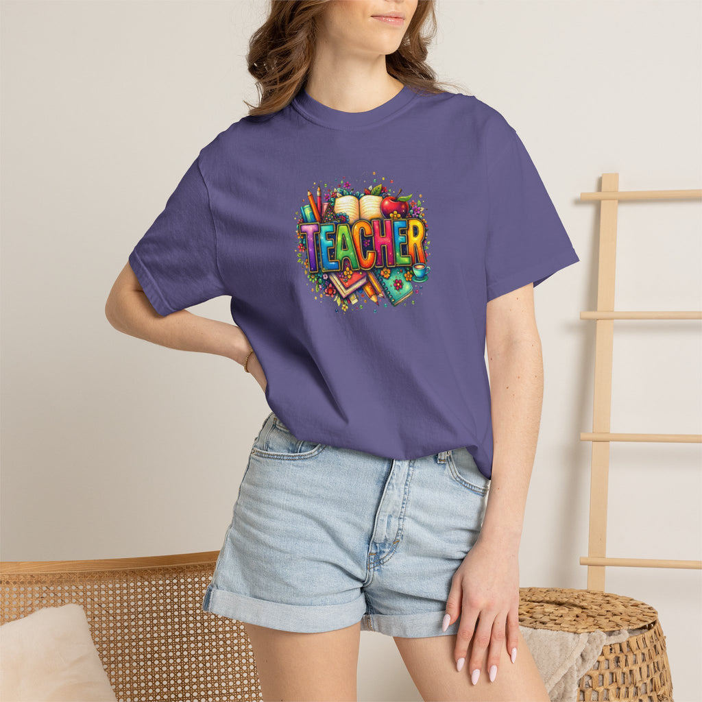 Teacher Colorful Classroom Graphic T-Shirt