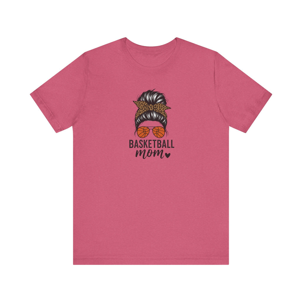Graphic Basketball Sunglasses & Messy Bun Shirt