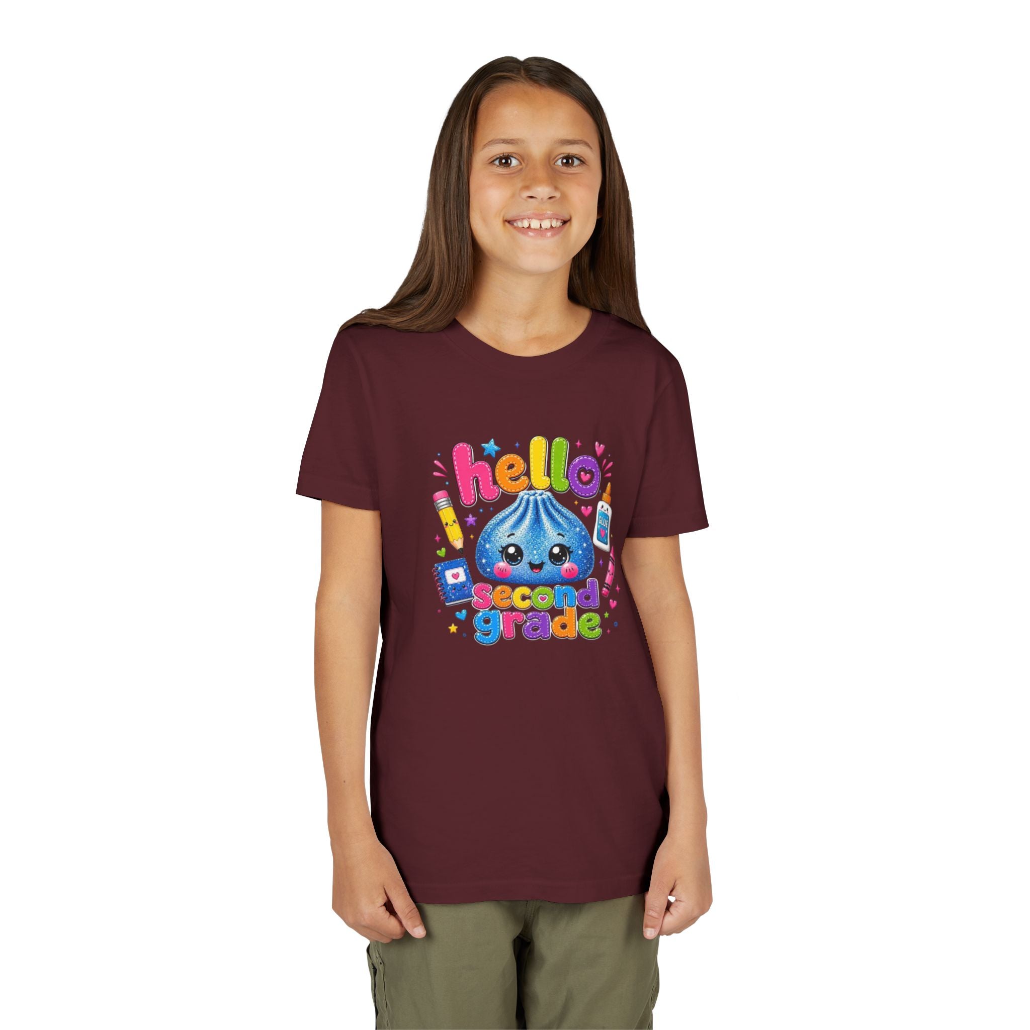 "Hello Second Grade" Youth Tee