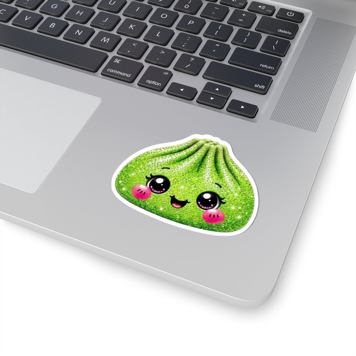 Cute Glitter Green Dumpling Sticker
