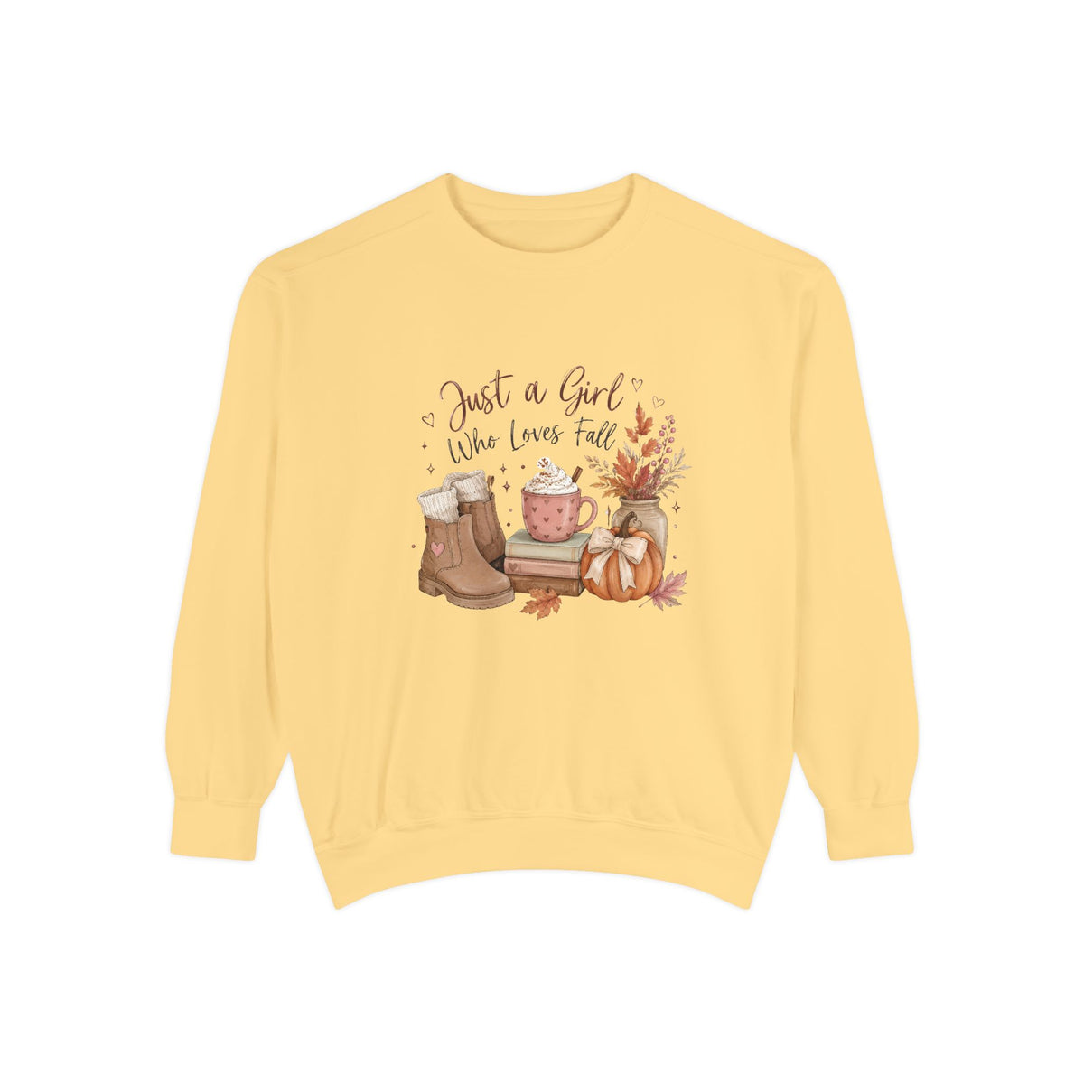 Just a Girl Who Loves Fall Sweater