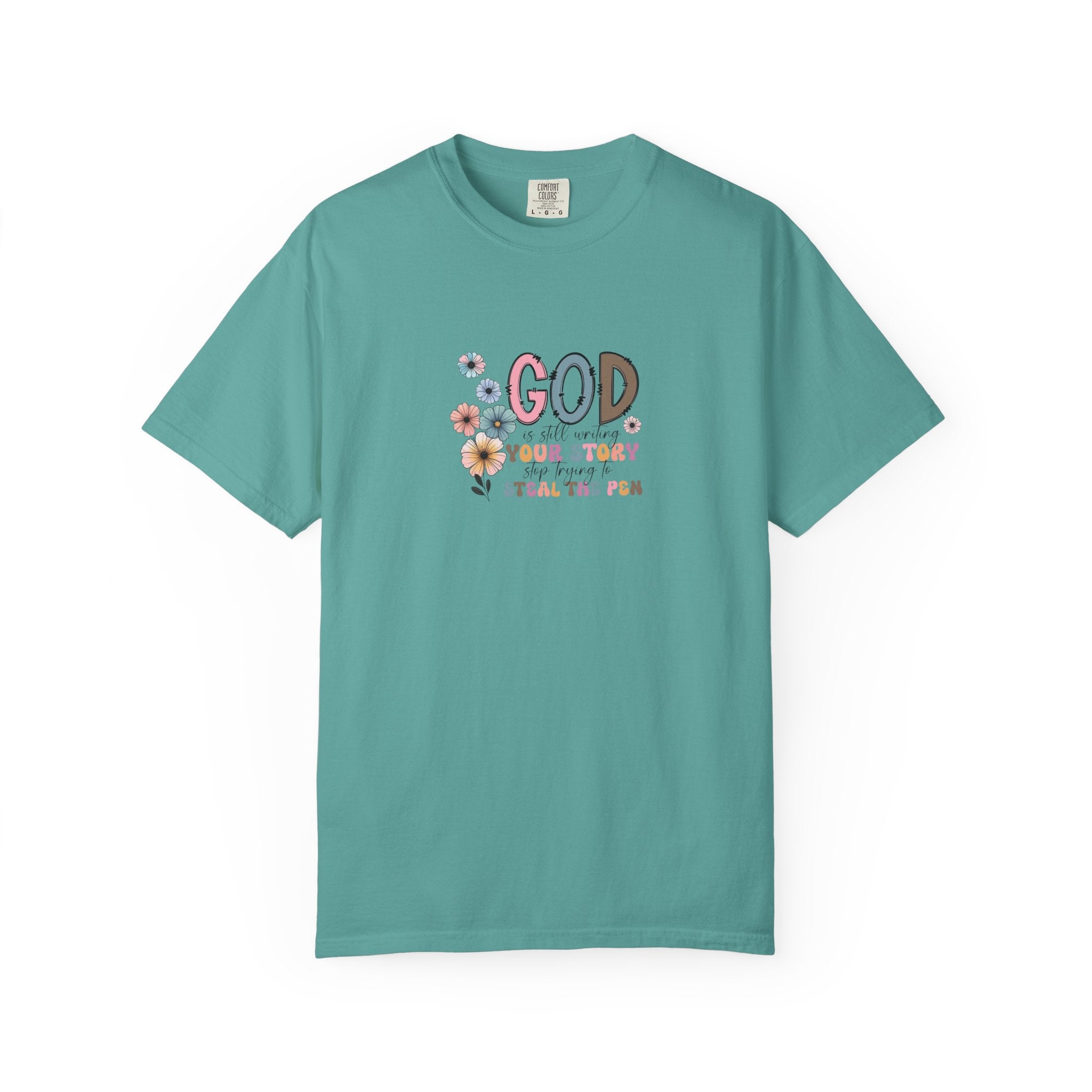 God Grew Your Story Floral T-Shirt