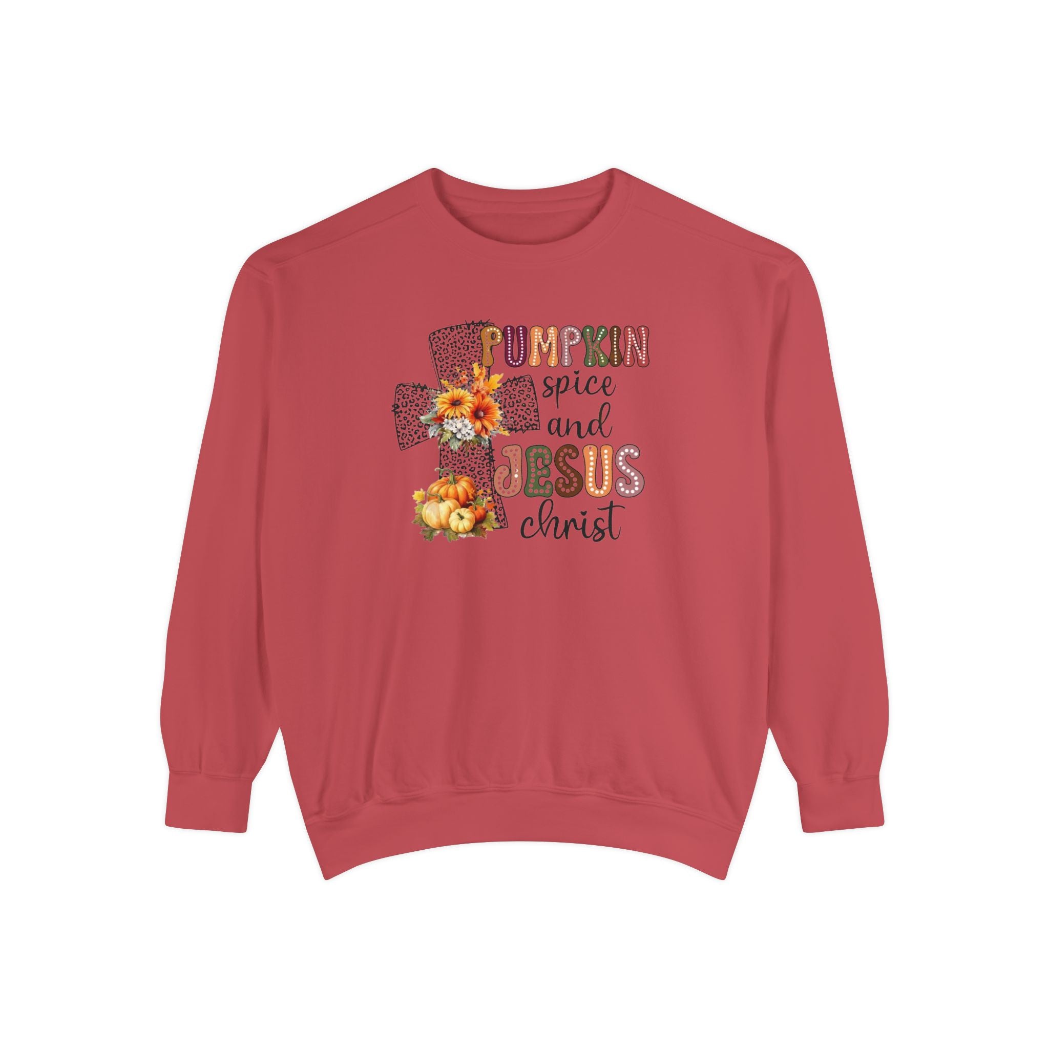 Fall Pumpkin Spice and Jesus Sweatshirt