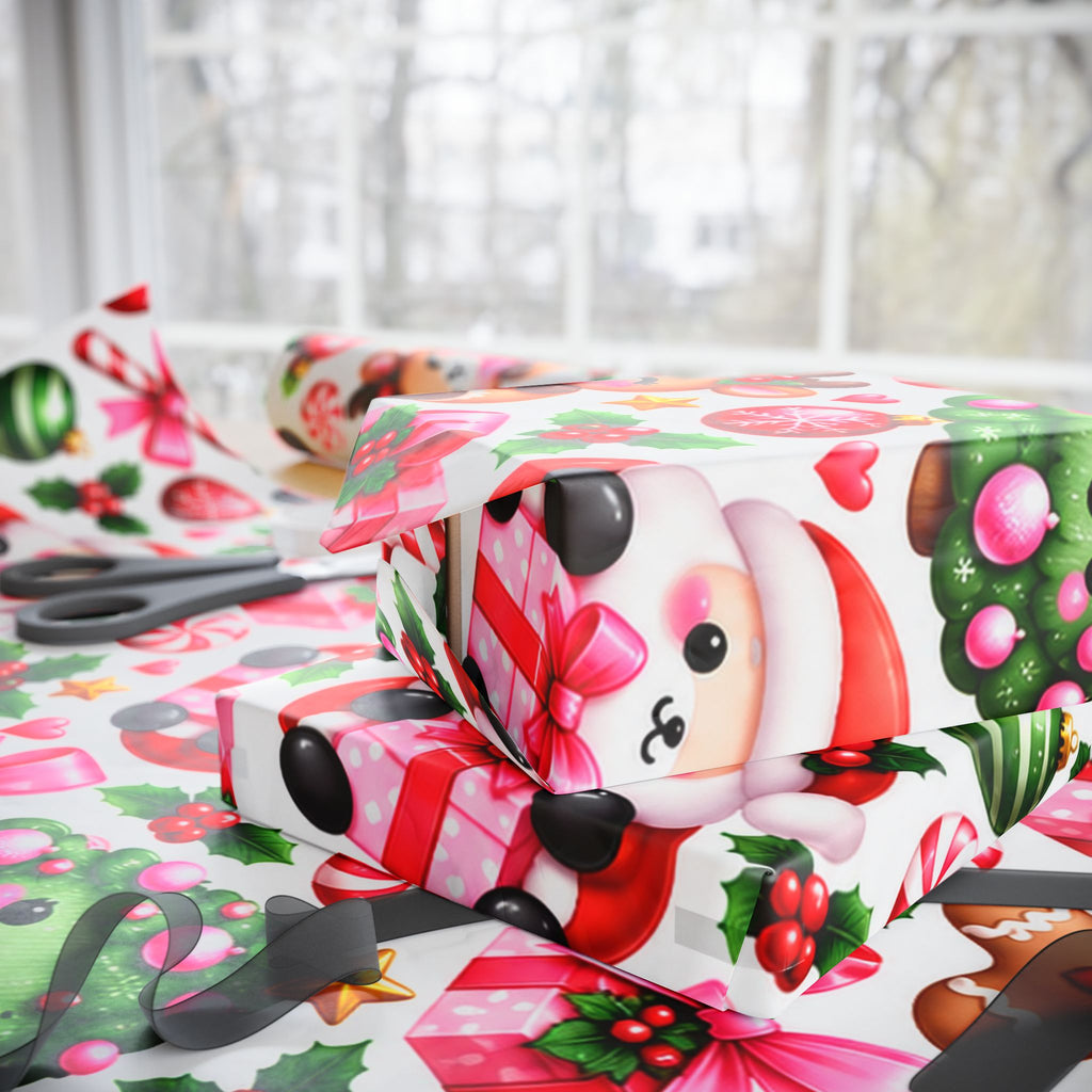 Christmas Squishies | Cute Kawaii Christmas Wrapping Paper