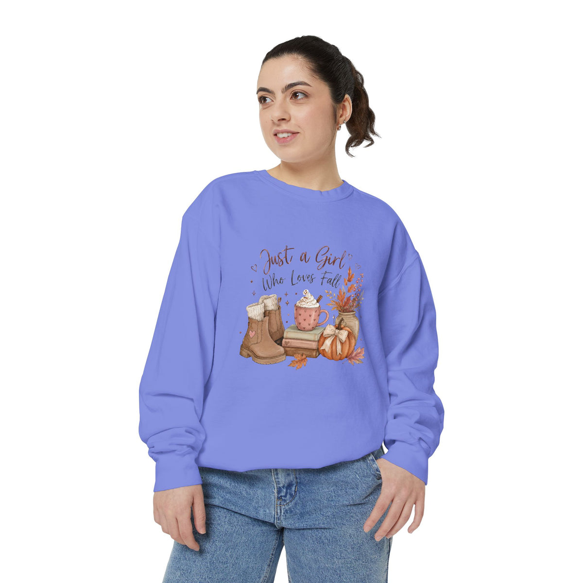 Just a Girl Who Loves Fall Sweater