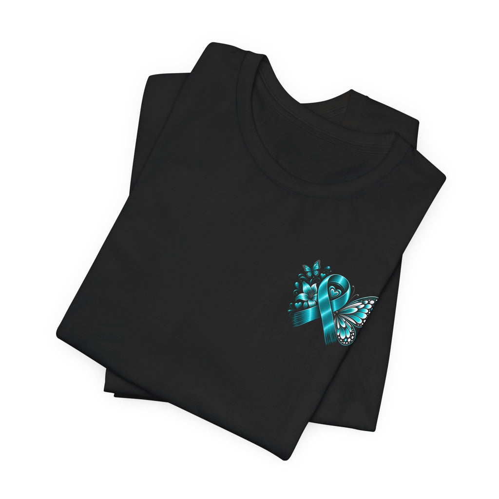 Ovarian Cancer Awareness Tee - Threads of Hope