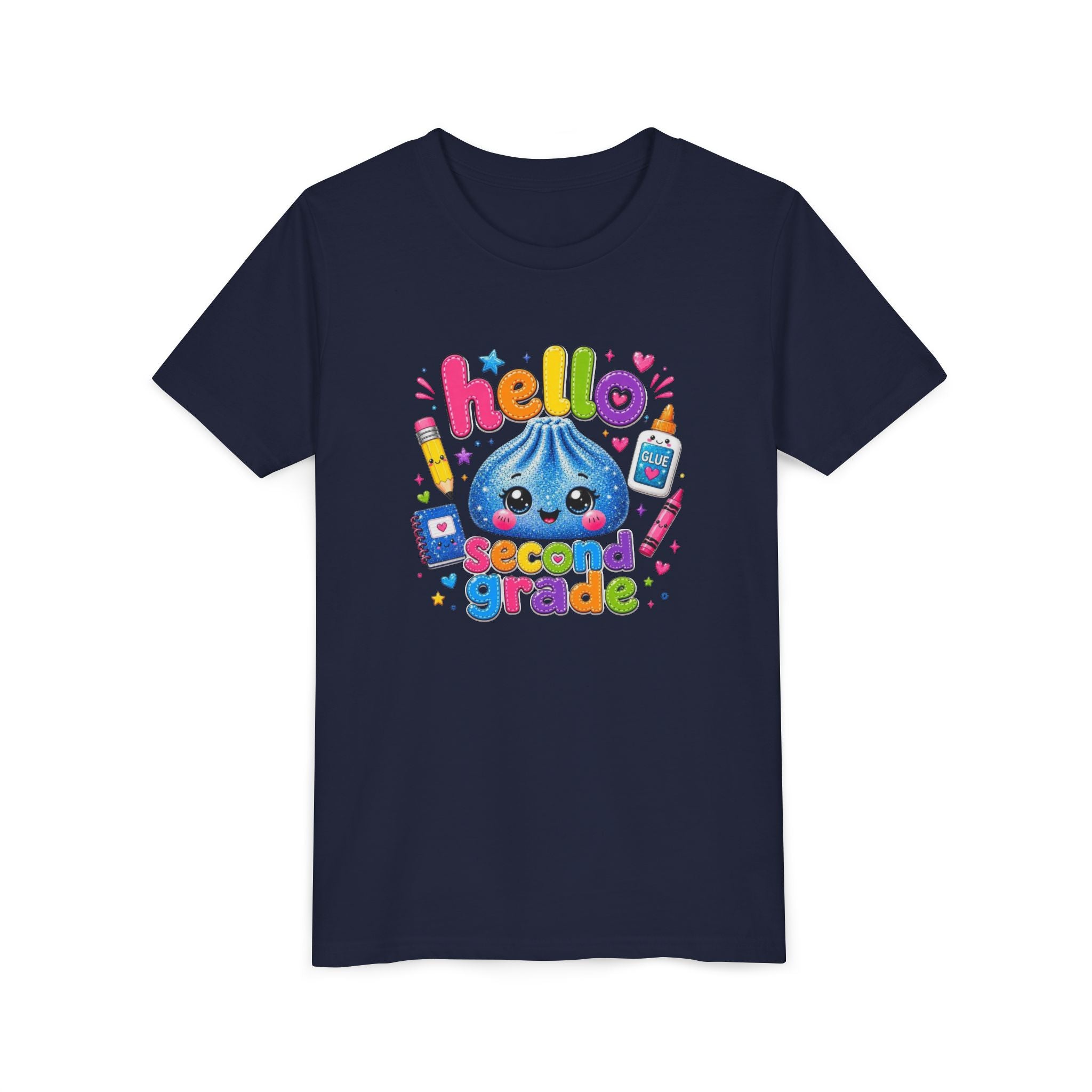 "Hello Second Grade" Youth Tee