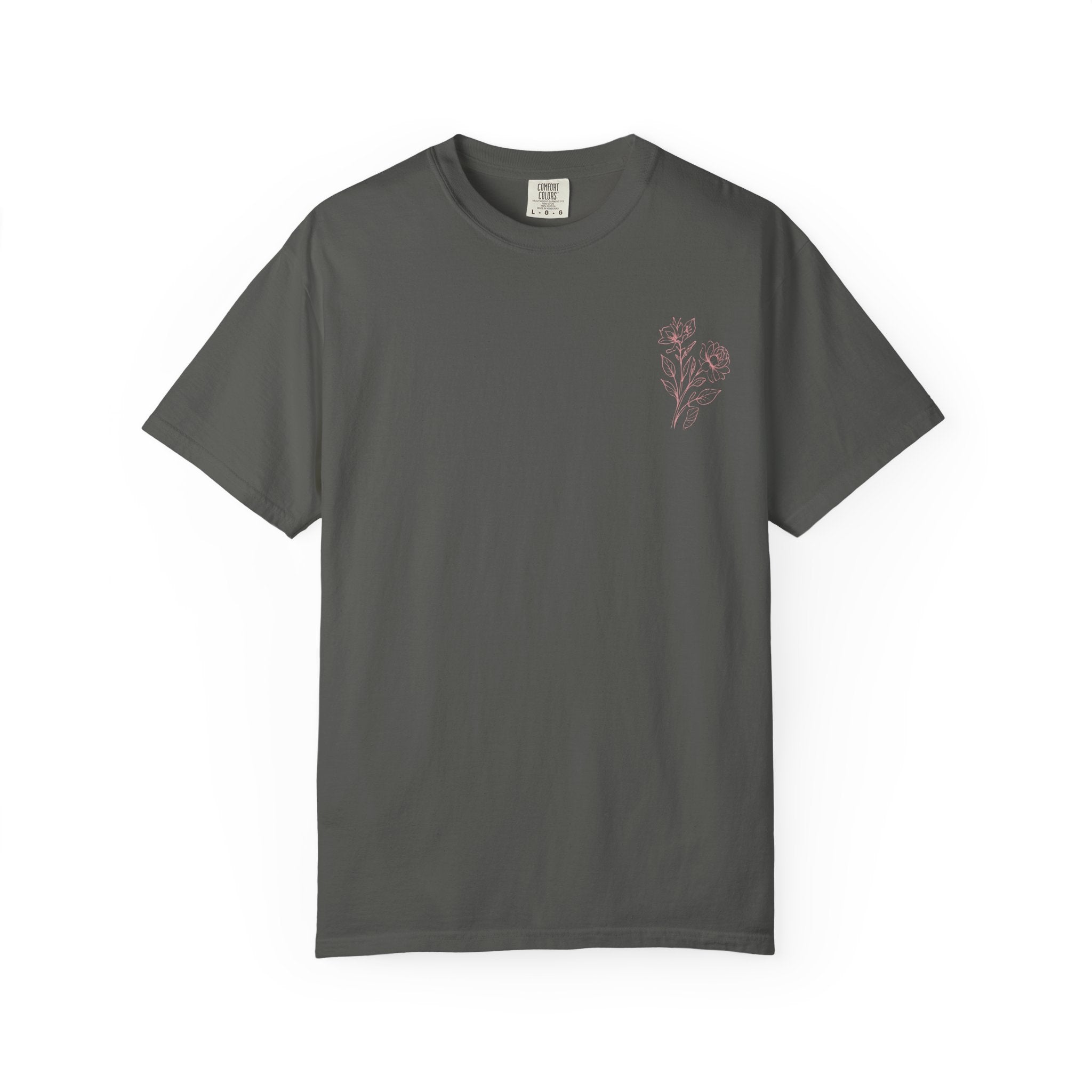Unisex Garment-Dyed T-shirt ‘Double Bloom Collective’