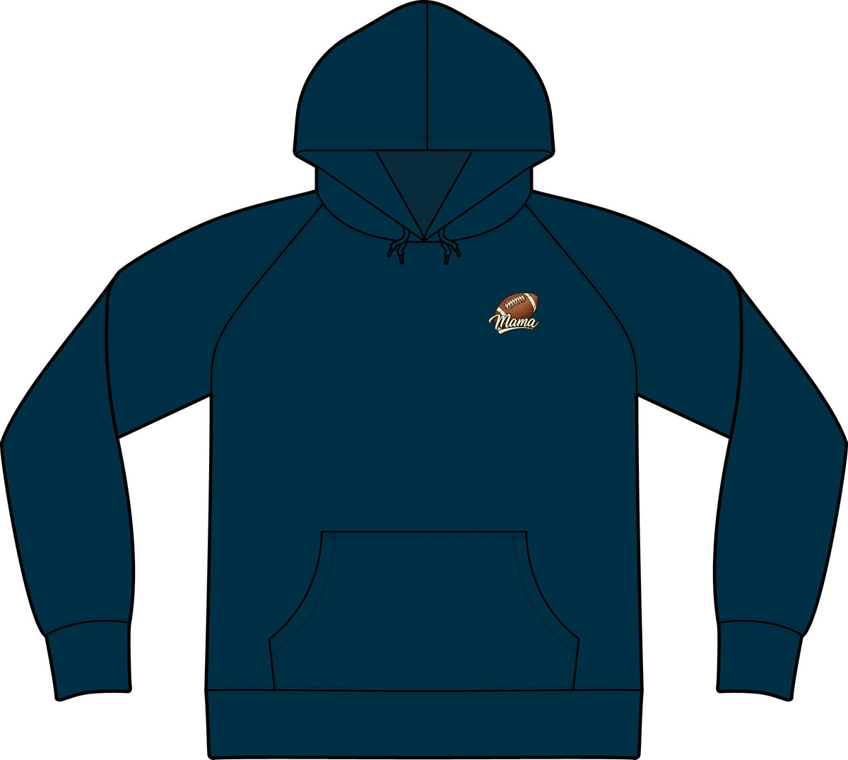 Football Mama Hoodie