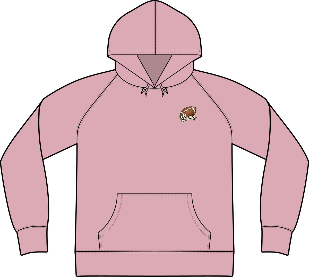 Football Mama Hoodie