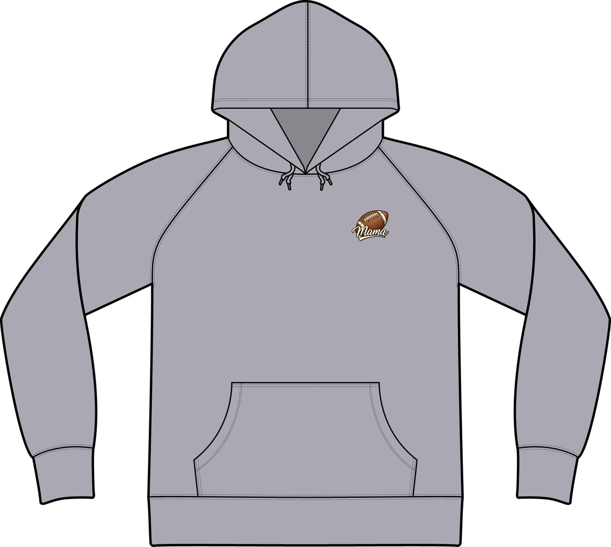 Football Mama Hoodie