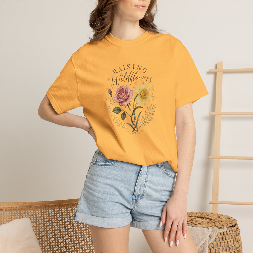Raising Wildflowers Floral T-Shirt
