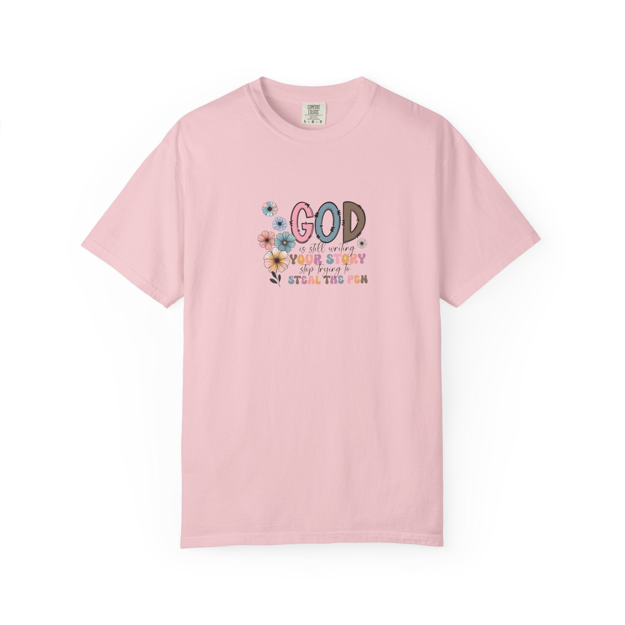 God Grew Your Story Floral T-Shirt