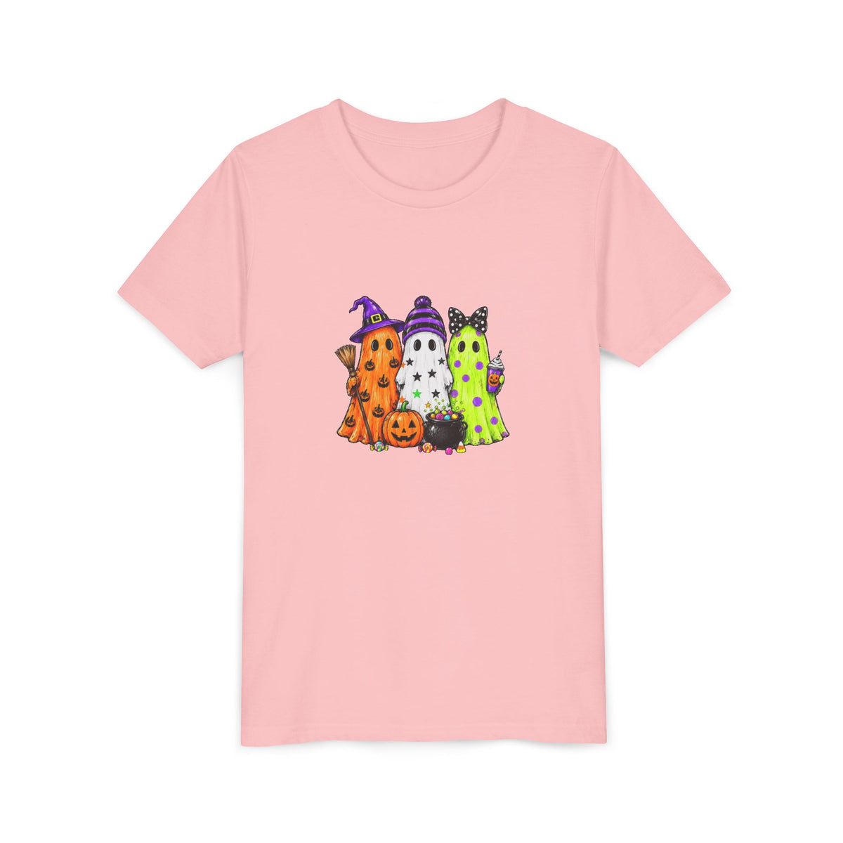 Kids Halloween Ghosts Tee