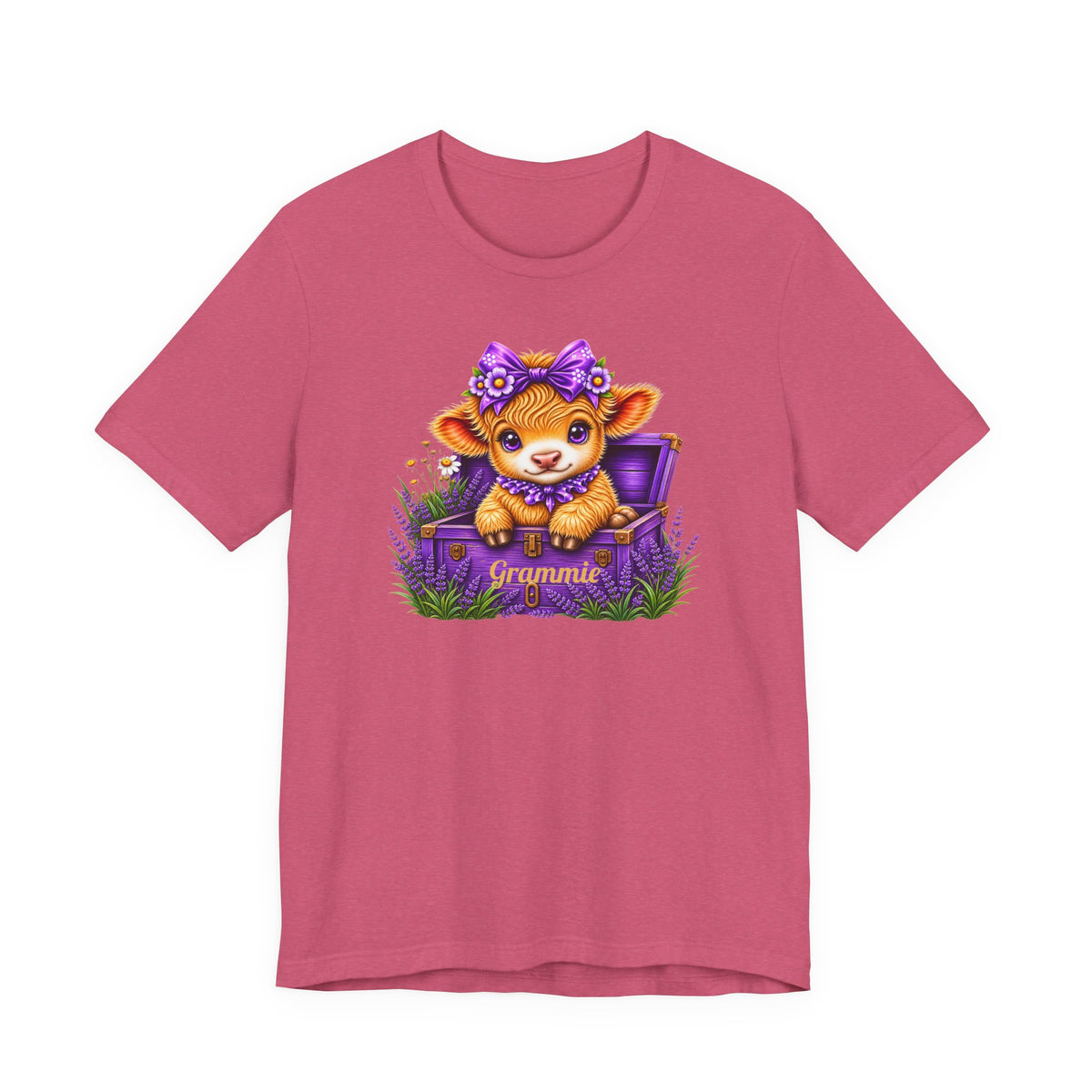 Personalized Highland Cow Shirt | Custom Grandma Name Tee