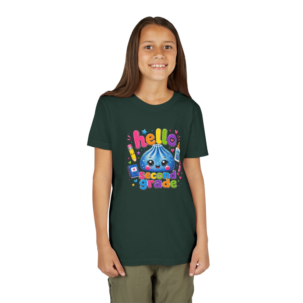 "Hello Second Grade" Youth Tee